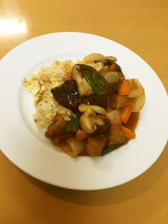 酢豚あんかけチャーハン-レシピのメイン写真