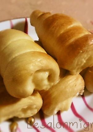 手作り型のクリームコルネ-レシピのメイン写真
