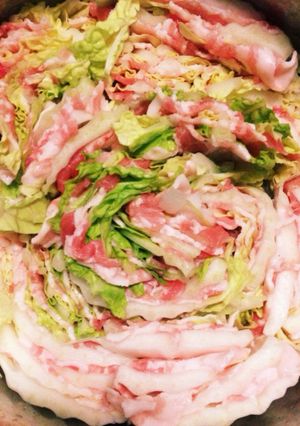 白菜と豚肉のミルフィーユ鍋✨-レシピのメイン写真
