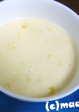 缶詰クリームコーンで粒たっぷりスープ-レシピのメイン写真