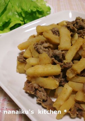 豚肉とジャガイモのホクホク炒め煮-レシピのメイン写真