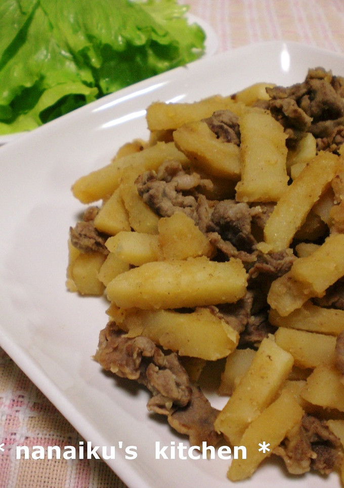 豚肉とジャガイモのホクホク炒め煮-レシピのメイン写真