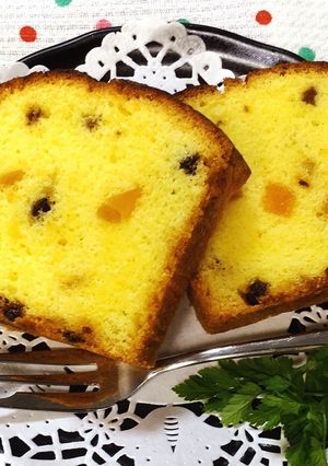 ドライフルーツのパウンドケーキ♬-レシピのメイン写真