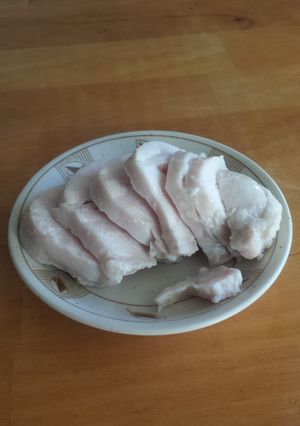 シャンタンを使った鳥ハム-レシピのメイン写真