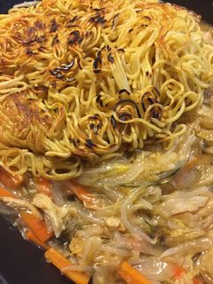 長崎、地元の皿うどん!-レシピのメイン写真