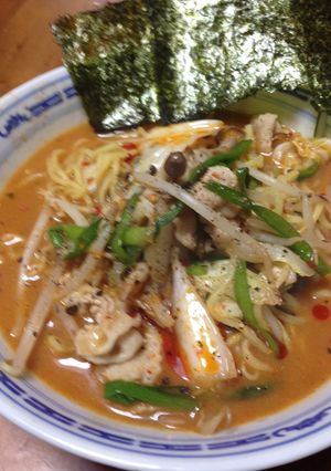 蒙古タンメン風野菜たっぷりラーメン-レシピのメイン写真