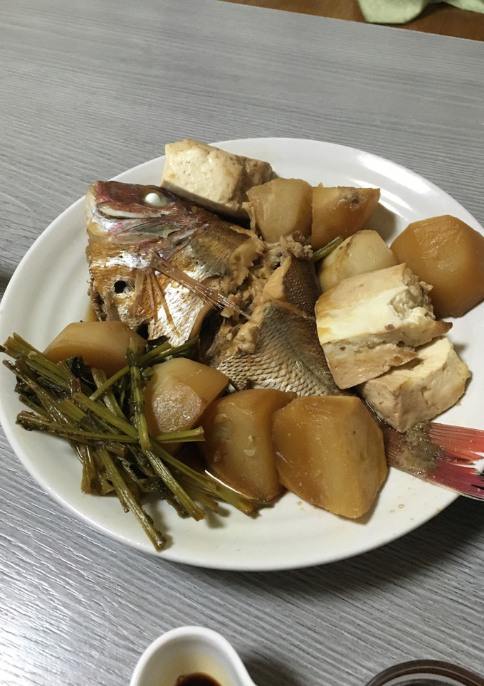 タイの煮付け-レシピのメイン写真