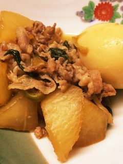 ねぎ豚大根(玉子入り)-レシピのメイン写真