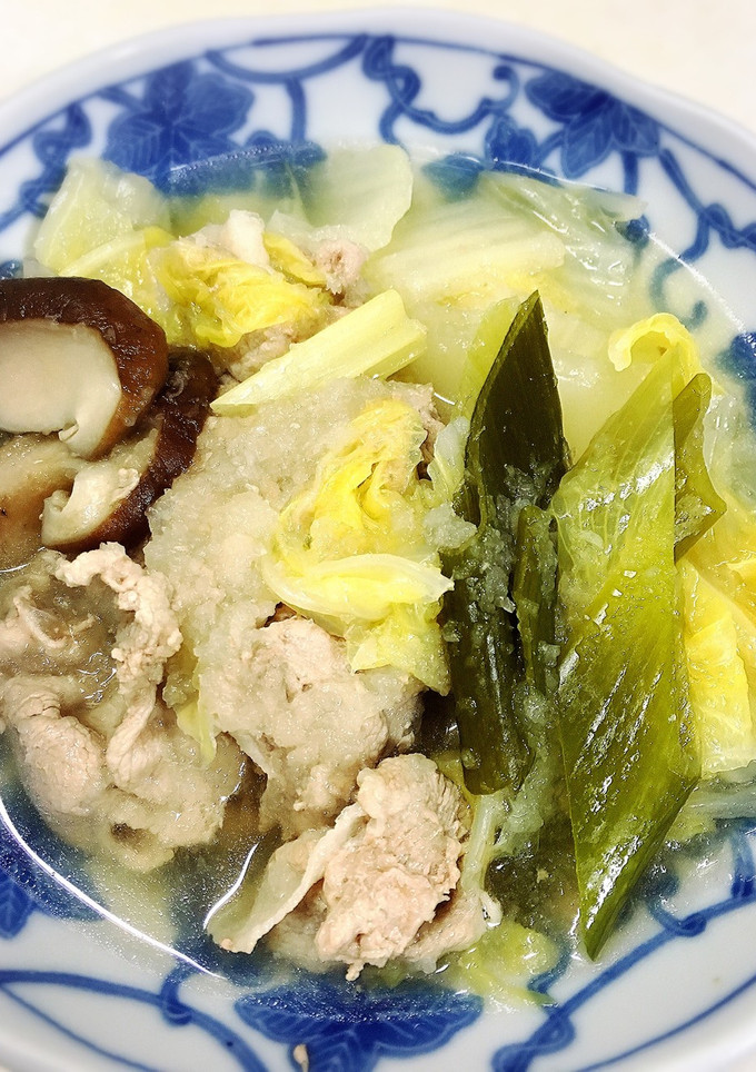 ほっこり❤️白菜と豚肉のしぐれ煮-レシピのメイン写真