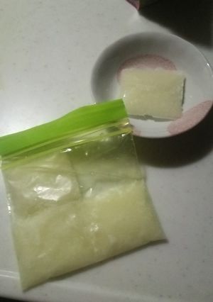 大根おろし 楽チン小分け冷凍保存の仕方-レシピのメイン写真