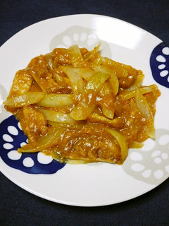 和風!柿たれ炒め(柚胡椒風味)-レシピのメイン写真