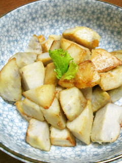 かしら芋のバター焼き-レシピのメイン写真