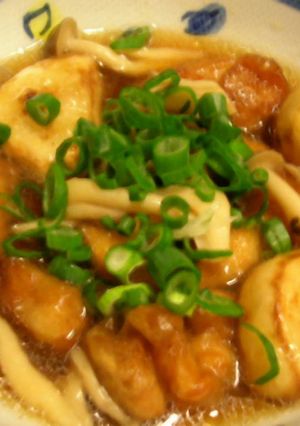 鶏肉と長イモのホッコリ揚げ煮-レシピのメイン写真