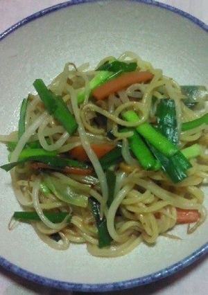 野菜たっぷり白焼きそば-レシピのメイン写真