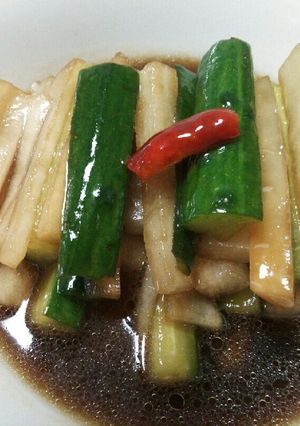 大根、きゅうり、セロリの即席漬け-レシピのメイン写真
