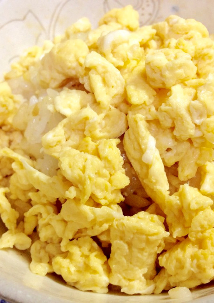 和のいりたまごのせご飯♪-レシピのメイン写真