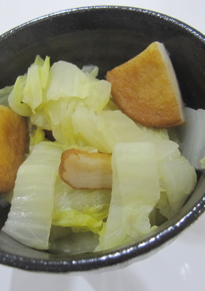 白菜とさつま揚げの煮物-レシピのメイン写真