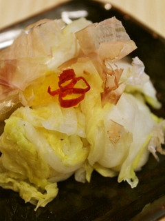 冬のご飯の供♪漬物器で作る少量の白菜漬け-レシピのメイン写真