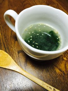 超簡単ワカメスープ☆-レシピのメイン写真