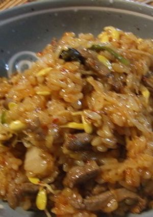 ビビンバチャーハン-レシピのメイン写真