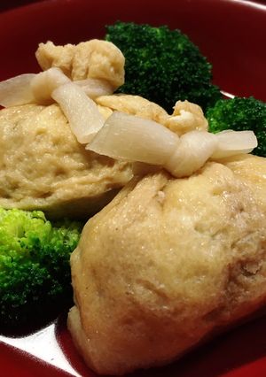 キャベツたっぷり巾着のコンソメスープ煮-レシピのメイン写真