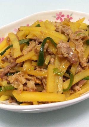 簡単！じゃがいもとピーマンの中華炒め-レシピのメイン写真