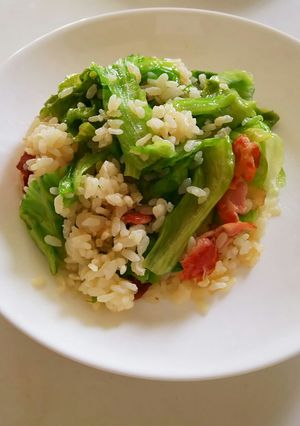 パラパラレタスチャーハン-レシピのメイン写真