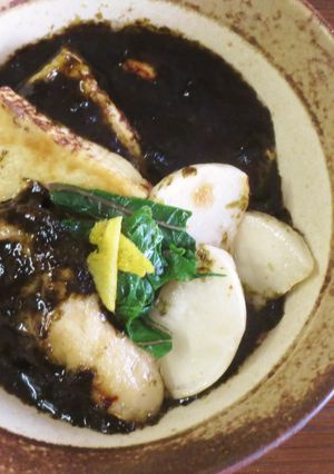 蕪と牡蠣と豆腐の海苔あんかけ-レシピのメイン写真