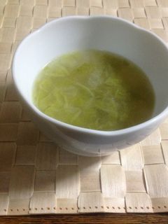 白菜とツナのスープ-レシピのメイン写真