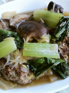 中華風肉団子と白菜の煮込み-レシピのメイン写真