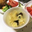創味シャンタンDXで☆木耳と玉子のスープ