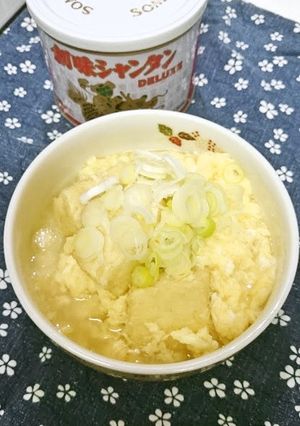 揚げ出し豆腐☆シャンタン溶き卵かけ-レシピのメイン写真