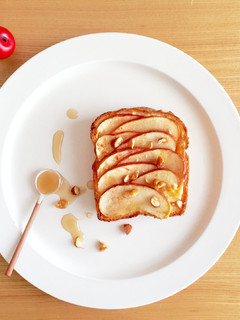りんごのチーズトースト メープル風味-レシピのメイン写真
