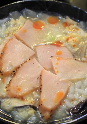 創味シャンタンdeペッパーチキンの雑炊-レシピのメイン写真