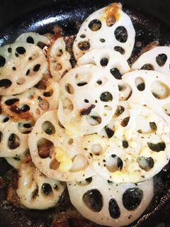 れんこんチーズ焼き-レシピのメイン写真