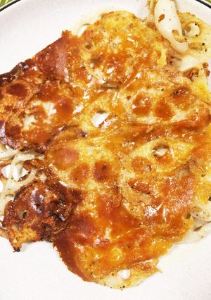 れんこんパリパリチーズ焼き♫第2弾-レシピのメイン写真