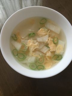 簡単★かぶの創味シャンタンスープ-レシピのメイン写真