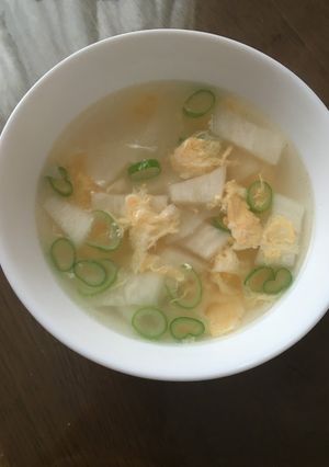 簡単★かぶの創味シャンタンスープ-レシピのメイン写真