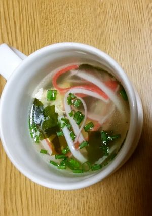創味シャンタンの簡単スープ-レシピのメイン写真