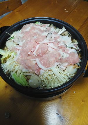 ポカポカ生姜鍋♪-レシピのメイン写真