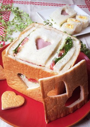 プルマンでサンドイッチボックス-レシピのメイン写真