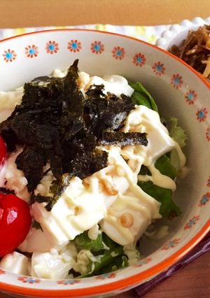 ズボラお豆腐丼-レシピのメイン写真
