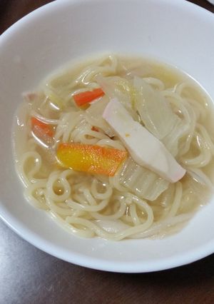 簡単塩ラーメン-レシピのメイン写真