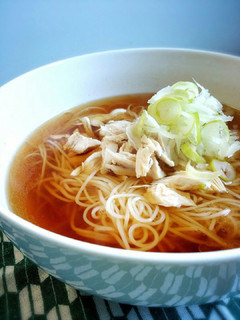 素麺でラーメン⁉-レシピのメイン写真