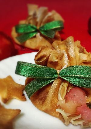 まるでラングドシャ！♡林檎の焼きクレープ-レシピのメイン写真