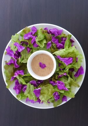 ちょっと豪華　レタスとキャベツのサラダ-レシピのメイン写真