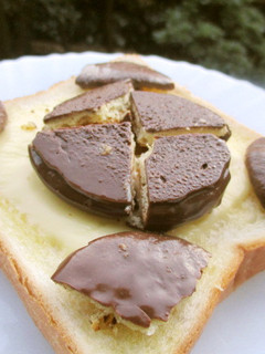 娘が考えたチョコパイトースト-レシピのメイン写真