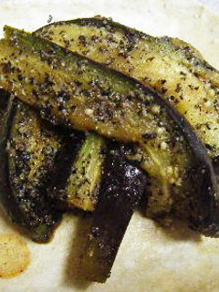 なすの黒ごまあえ-レシピのメイン写真
