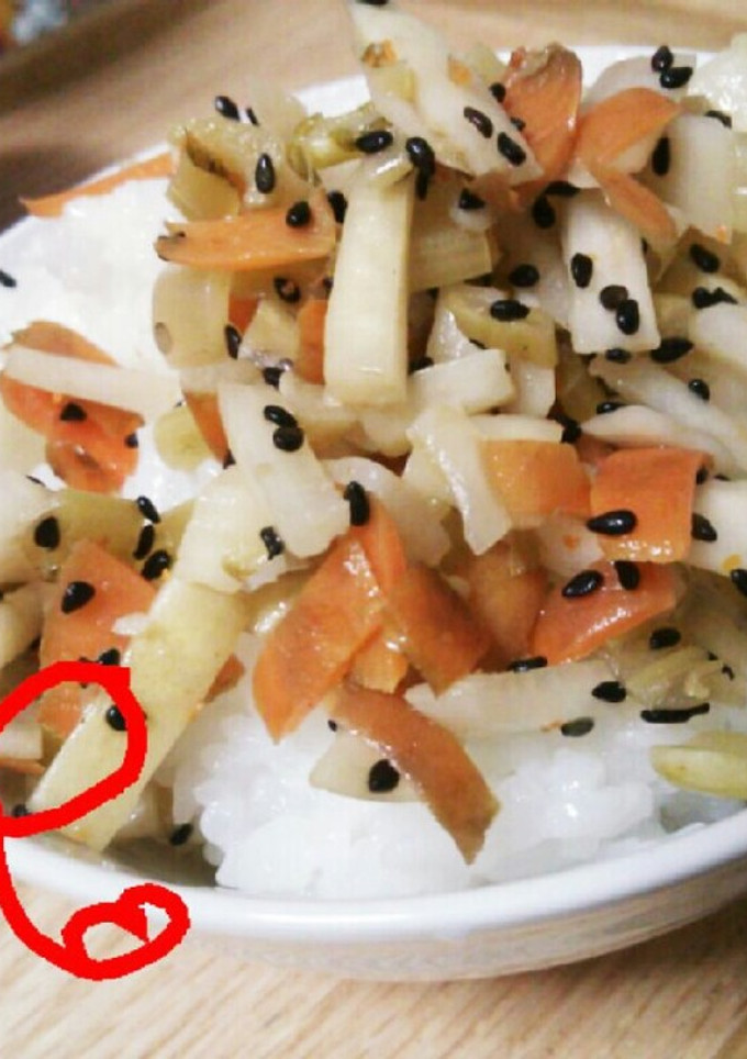 捨て漬けでご飯のお供！-レシピのメイン写真