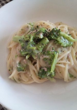 ブロッコリーのクリームパスタ-レシピのメイン写真